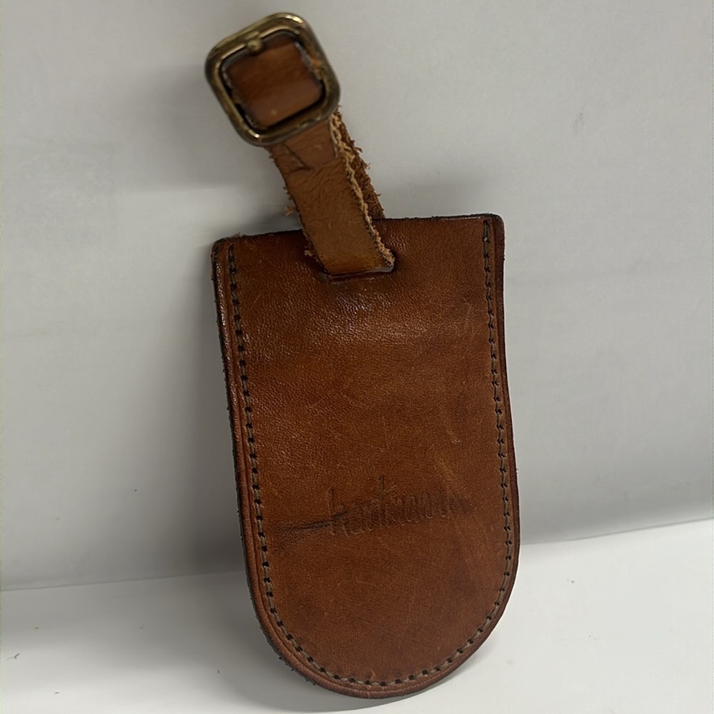 Hartmann Leather Luggage Tag